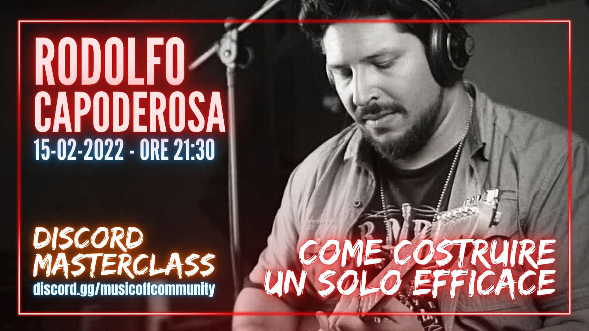 Musicoff Masterclass: Come costruire un solo efficace